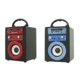 Hot Dual 3inch Indoor Karaoke Player Use Super Bass Good Voice Wireless With Microphone Function TF Card and USB thumbnail-1