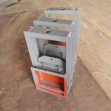 Manual Gate Valve at the Bottom of Cement Silo, Dry Ash Bulk Pneumatic Gate Valve, Chute Pneumatic Shut-off Valve thumbnail-2