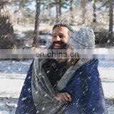 Custom Fleece Outdoors Camp Washable Foldable Waterproof Picnic Mat in Packett thumbnail-3