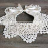 Baby Girls 100% Cotton Lace Bibs Baby Burp Cloths 0-3Year thumbnail-2