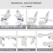 Electric Pedicure Spa Chair Podiatry Chair Aesthetic Chair Split Leg Recline and Tilt Adjustable thumbnail-5