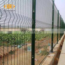 Green Color High Security Curved 358 Anti Climb Fence thumbnail-1