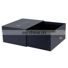 Custom Luxury Sleeves Matte Black Sliding Paper Drawer Gift Box thumbnail-2