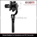 Brushless gyro camera stabilizer gimbal for 4k hd go pro camera stabilizer