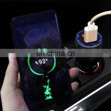Car Charger 3.0 QC 3.0 Dual USB Quick Charging Adapter Car-Charger Type For Micro USB C Cable Phone Charger thumbnail-5