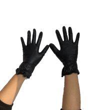 Factory Supply Nitrile Blend Gloves Medical PVC Nitrile Gloves thumbnail-3