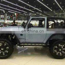 J064 Fender Flares Wheel Wide Fender Flares Глянцевый Черный Стальной Брови для Jeep W rangler JK 2007 - 2017 thumbnail-4