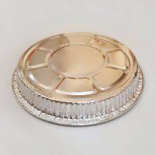 8.5inches Disposable Aluminum Foil Pizza Platter Baking Dish thumbnail-3