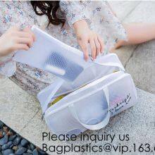 Promotional Shiny PVC Tote Bag, Women Gender and Casual Tote Shape Large Capacity Clear PVC Beach Bag, Bagease, Bagplastics