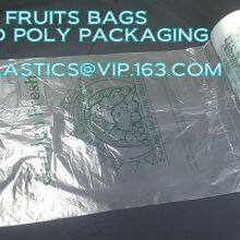 100% Biodegradable Fruit Fresh Food Packaging Bags On Roll, Fresh Vegetables Food Fruit Storage Produce Bag on Roll Bageas thumbnail-2