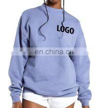 Wholesale 2022 Winter Gym Hip Hop Sweat Shirts Women Crew Neck Sweatshirt thumbnail-4