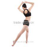 Girls Lyrical Two Pieces Lace Turtle Neck Dance Crop Tops, Dance Costumes thumbnail-4