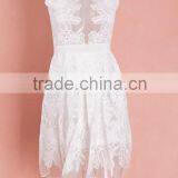 New Fashion Ladies Dress Sleeveless Lace Dress Sexy Evening Dress thumbnail-1