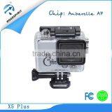 High Quality Ambarella A7 Chipest Action Camera With RF 2.4G Wireless Image Transmission,Receive And Control thumbnail-3