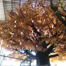 Artificial Maple Tree High Quality Large Tree Blessing Light Tree Suitable for Garden Park Stage Shopping Mall Decoration thumbnail-2