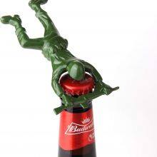 Creative 3D Army Man Bottle Opener,Unique Easy Opening Bottle Opener for Beer and Beverage