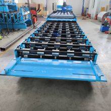 Hot Selling Single Double Three Layer Customized Shapes Corrugated Roof Sheet Making Tile Pressing Machine Making Roofing Sheet thumbnail-5