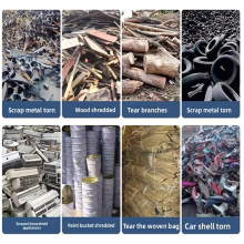 Plastikschredder, Plastikflaschenschredder, Doppelschneidwellenschredder, Industrieller Plastikschredder thumbnail-2