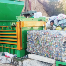Fully Automatic Horizontal Hydraulic Waste Cardboard Paper Press Machine Straw Baler thumbnail-3