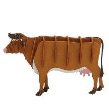 Custom 3D Paper Farm Animal Puzzle Toys Educational Handmade Craft Model for Kids thumbnail-1