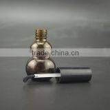 Free Samples! Wholesale Empty Unique Amber Glass Nail Polsih Bottles With Brush Caps thumbnail-4