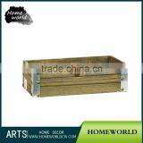 Small Wooden Crates/Cheap Wooden Wine Crates for Sale/Planter Crates for Garden Usage thumbnail-1