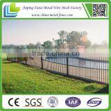 high quaility coated aluminum used swiming pool fencing