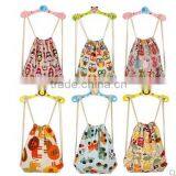 Hot Style Canvas Drawstring Backpack thumbnail-1