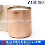 Stainless Steel Copper Candle Cup and Vase With Soy Candle Wax Jar thumbnail-1