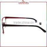 Laura Fairy Teenager Fashion Two Tone Colors Optical Frames With Metal Decorations thumbnail-3