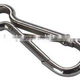 Zinc Plated Smplex Carabiner Spring Hook With Eye in Rigging Hardware Manufacturer thumbnail-2