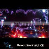led street decoration arch motif light in holiday lighting led moon and stars lights christmas/festive decor factory price