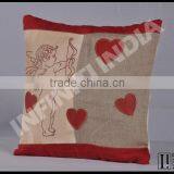 Vintage Decorative Printed Cushion, Vintage Cushion thumbnail-1