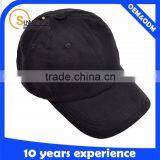 Custom Plain Blank Cotton 6 Panel Baseball Cap thumbnail-3