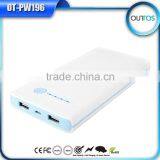 Travel Charger 8000mAh Dual USB Portable Power Bank for Mobile Phone thumbnail-3