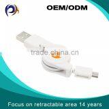 Retractable USB to Micro Usb Charger Sync Cable Extension Type Micro Usb zu Micro Usb thumbnail-5