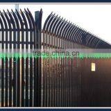 Palisade Fence Panel With Finishing Galvanised and Polyester Powder Coated to Any RAL