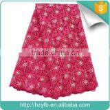 2016 Wholesale Swiss Embroidery French Net Lace Fancy New Design Little Flower French Bridal Lace thumbnail-4