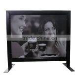 Weldon Custom Printed PVC ACP Displayed Restaurant Barrier Stand