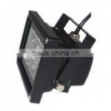 LED Flood Light 6W Yellow IP66 Black AC85-265V Outdoor Led Flood Lamp thumbnail-2