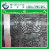 Fashion Trends Polyester Net Lace Fabric for Girls Flower Lace Dress-APN3660