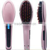 Wholesale Hair Straightener Comb Brush With LCD Display With CE ROSH UL thumbnail-1