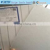 Wode Company Good Hardness White Stripe Insole Board For Shoe