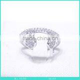 Silver 925 Heart and Key Dangle Charm Ring Hot Sell Cheap Price Silver Ring Jewelry thumbnail-3