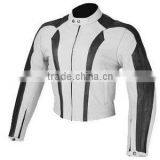 High Quality Cowhide Leather Motorbike Jacket
