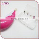 5 in 1 Mini Battery Operated Pink Mouse Shape Pedicure Manicure Kit thumbnail-5