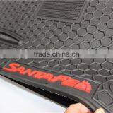 Full Set Position Personalized Car Floor Mats For HYUNDAI SANTAFE thumbnail-3