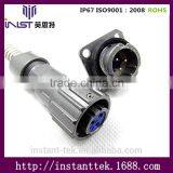 INST Male Clamp Panel Connector