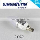 2015Ceramic china e14 3w, led lamp bulb, light bulb led e14 110 volts