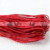 Cord, 1mm Waxed Wax Cotton Cord Macrame Jewelry Bracelets, Necklace String, Cotton Cord thumbnail-2
